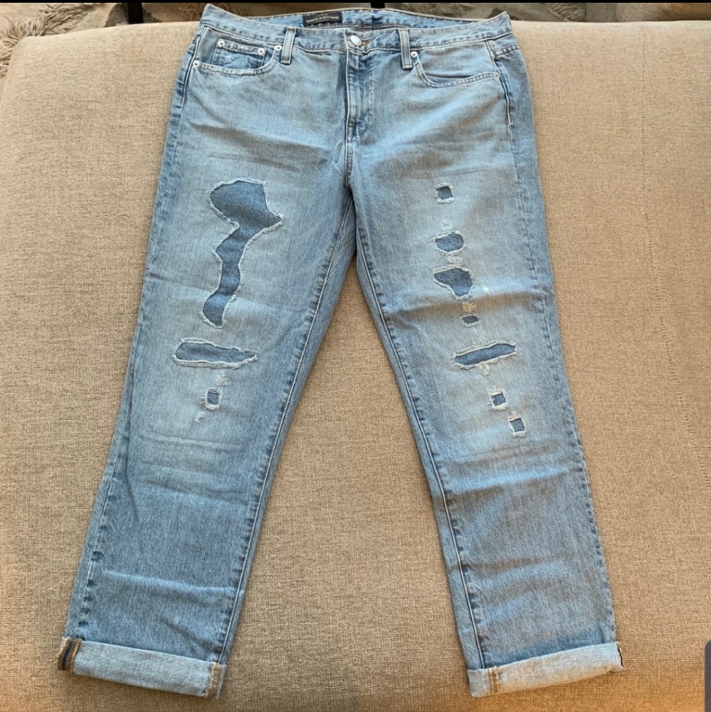 J Crew Broken in Boyfriend Jean